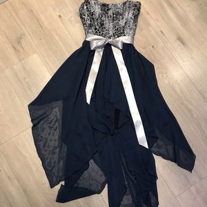 Strapless dress